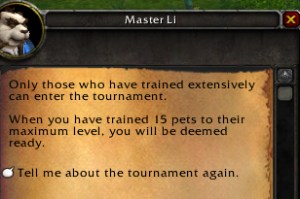 celestialtournament wow warcraft pet battle