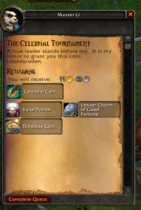 pet battle wow warcraft celestialtournamentquestturnin