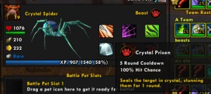 crystalspider wow warcraft pet battles