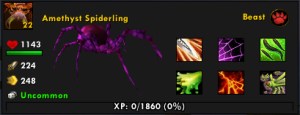 spiderling wow warcraft pet battles