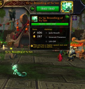 yulastats wow warcraft pet battle