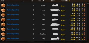 squashling auction wow world of warcraft pet battle